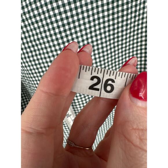 Vintage Ralph Lauren Shirt Mens XL Green Check Plaid Button Down Pony Cotton - Picture 9 of 9